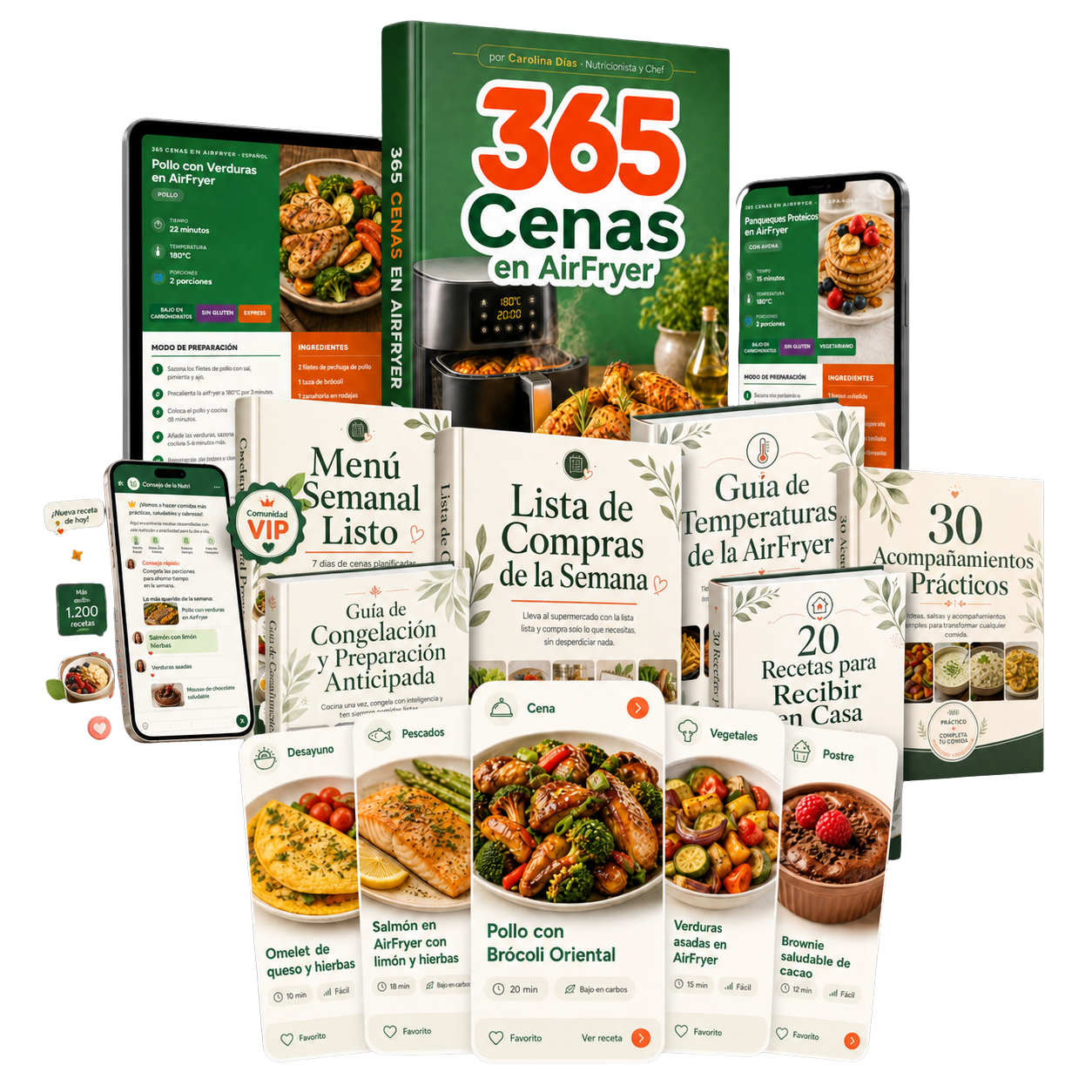 365 Cenas en la Airfryer